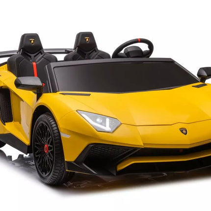 Automobilinis akumuliatorius Lamborghini XXL A8803 geltonas, 24 V