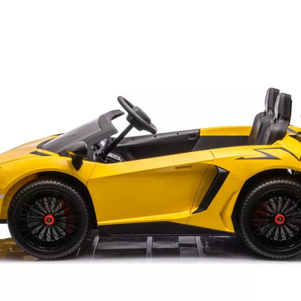 Automobilinis akumuliatorius Lamborghini XXL A8803 geltonas, 24 V