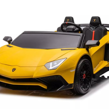 Automobilinis akumuliatorius Lamborghini XXL A8803 geltonas, 24 V