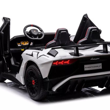 Vaikiškas elektromobilis Lamborghini XXL A8803, baltas, 24 V