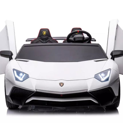Vaikiškas elektromobilis Lamborghini XXL A8803, baltas, 24 V