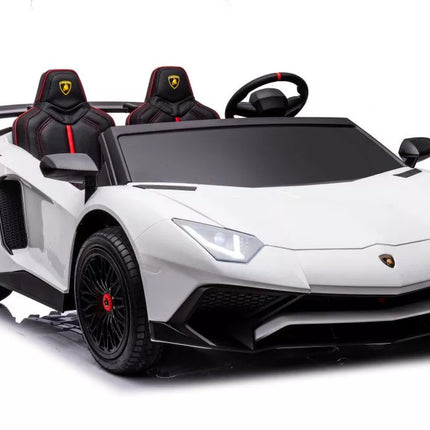 Vaikiškas elektromobilis Lamborghini XXL A8803, baltas, 24 V