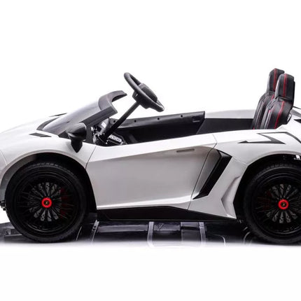 Vaikiškas elektromobilis Lamborghini XXL A8803, baltas, 24 V