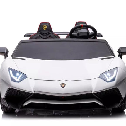 Vaikiškas elektromobilis Lamborghini XXL A8803, baltas, 24 V