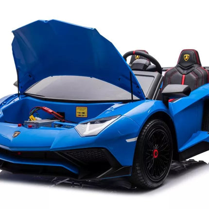 Elektrinio automobilio akumuliatorius Lamborghini XXL A8803 Mėlynas 24V