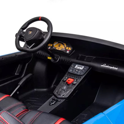 Elektrinio automobilio akumuliatorius Lamborghini XXL A8803 Mėlynas 24V