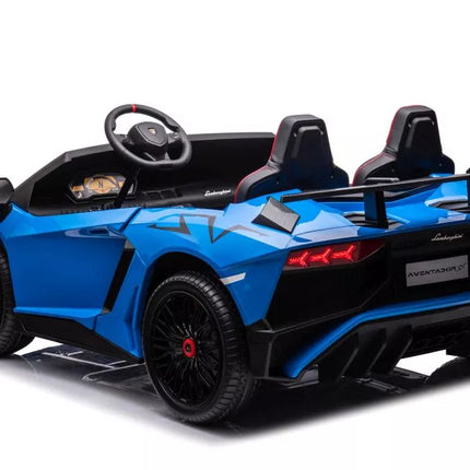 Elektrinio automobilio akumuliatorius Lamborghini XXL A8803 Mėlynas 24V