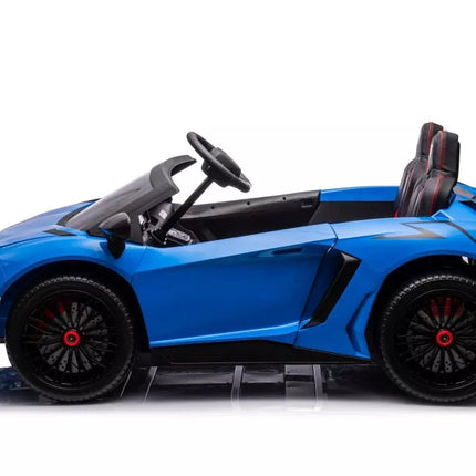 Elektrinio automobilio akumuliatorius Lamborghini XXL A8803 Mėlynas 24V