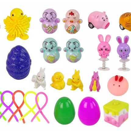 Velykinis žaislų nuo streso rinkinys, 36 vnt.