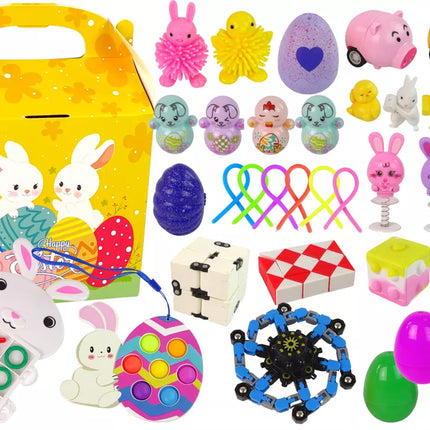 Velykinis žaislų nuo streso rinkinys, 36 vnt.