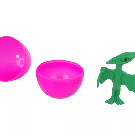 Velykinis žaislų rinkinys Velykiniai kiaušiniai Figūrėlė Dinozauras 12 vienetų