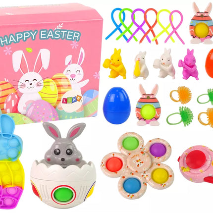 Velykiniai žaislai nuo streso, rinkinys, 29 vnt.