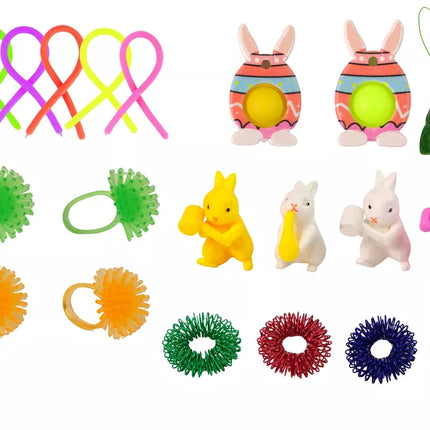 Velykiniai žaislai nuo streso, rinkinys, 29 vnt.