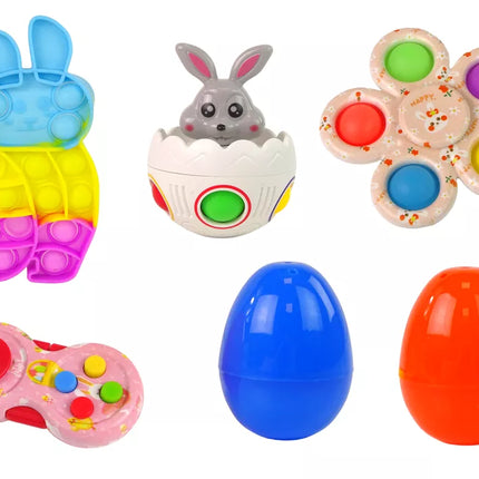 Velykiniai žaislai nuo streso, rinkinys, 29 vnt.