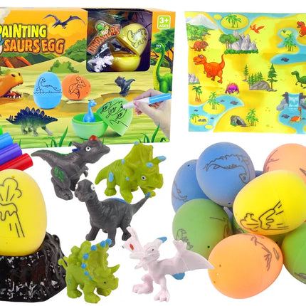 Dinozaurų kiaušiniųMarginimas „Pasidaryk pats“ rinkinys