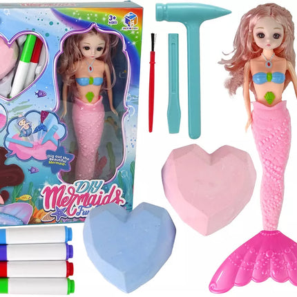 „Pasidaryk pats“ undinėlės rausvų lobių kasinėjimo rinkinys