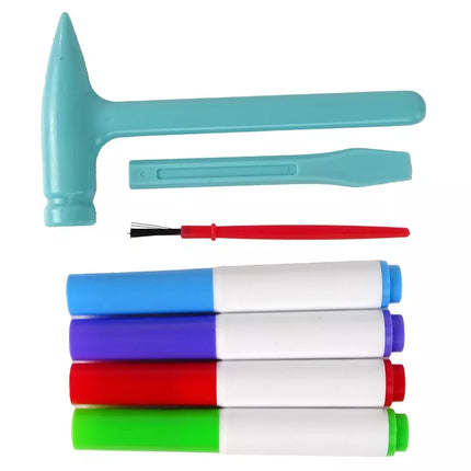 „Pasidaryk pats“ undinėlės rausvų lobių kasinėjimo rinkinys