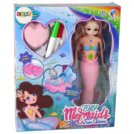 „Pasidaryk pats“ undinėlės rausvų lobių kasinėjimo rinkinys