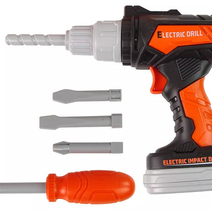 ""Pasidaryk pats" rinkinys kuprinėje Šalmas Įrankiai Oranžinė"