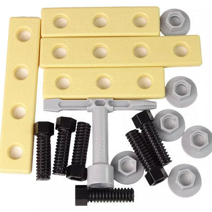 ""Pasidaryk pats" rinkinys kuprinėje Šalmas Įrankiai Oranžinė"