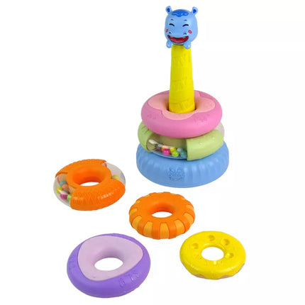 Edukacinė piramidė spalvotais kraštais