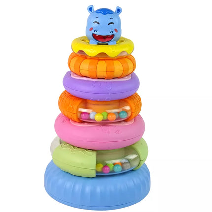 Edukacinė piramidė spalvotais kraštais