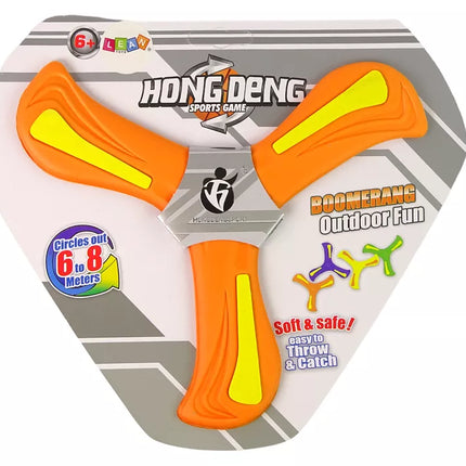 Bumerangas oranžinis Mėtymo diskas vaikams