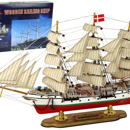 Laivas medinis laivas kolekcinis burlaivis laivas