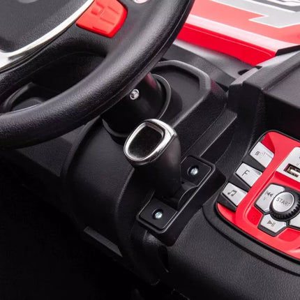 Akumuliatorinis automobilis S618 raudonas 4x4