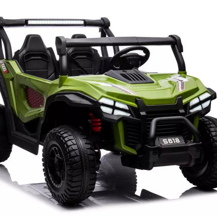 Akumuliatorinė mašinėlė S618 Žalia 4x4