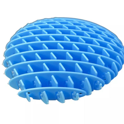 Mėlynas žaislas nuo streso, lankstus, sensorinis, 10 cm