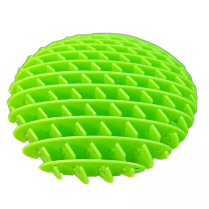 Žaislas nuo streso „Fidget“, žalias, antistresinis, lankstus, sensorinis, 10 cm