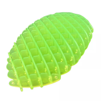 Žaislas nuo streso, žalias, antistresinis, lankstus, sensorinis, 5 cm