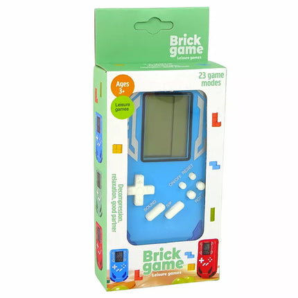 Mūrinis žaidimų konsolė, mėlyna.