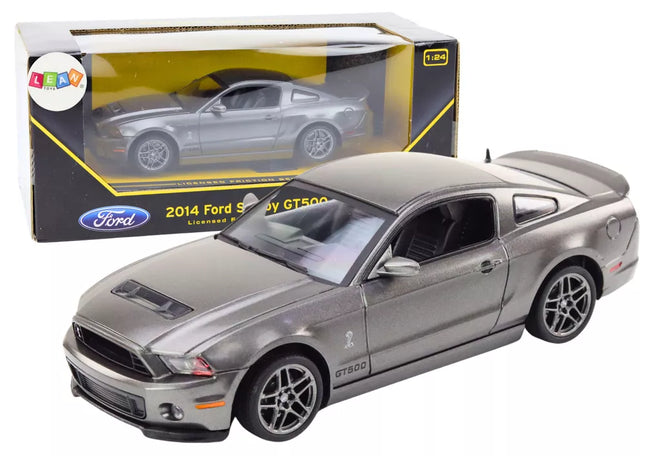 Automobilis Ford Shelby GT500, sidabrinis, mastelis 1:24