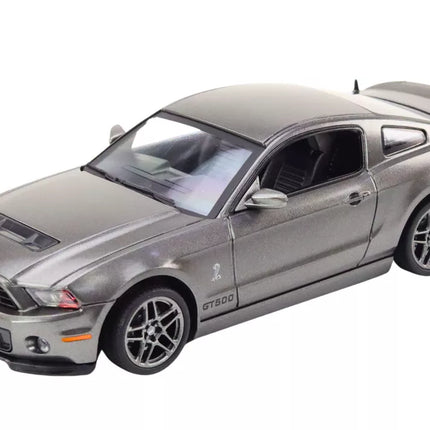 Automobilis Ford Shelby GT500, sidabrinis, mastelis 1:24