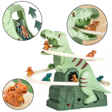 Trasos Kalnelis Dinozauras Lipimas Šviesos Garsai