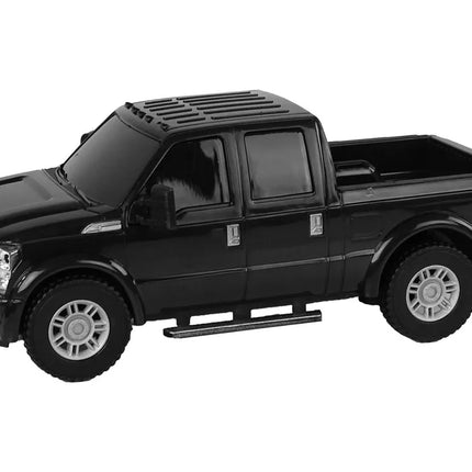 Ford F-350 Pikapas su frikciniu varikliu 1:28, juodas