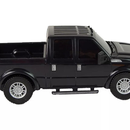 Ford F-350 Pikapas su frikciniu varikliu 1:28, juodas