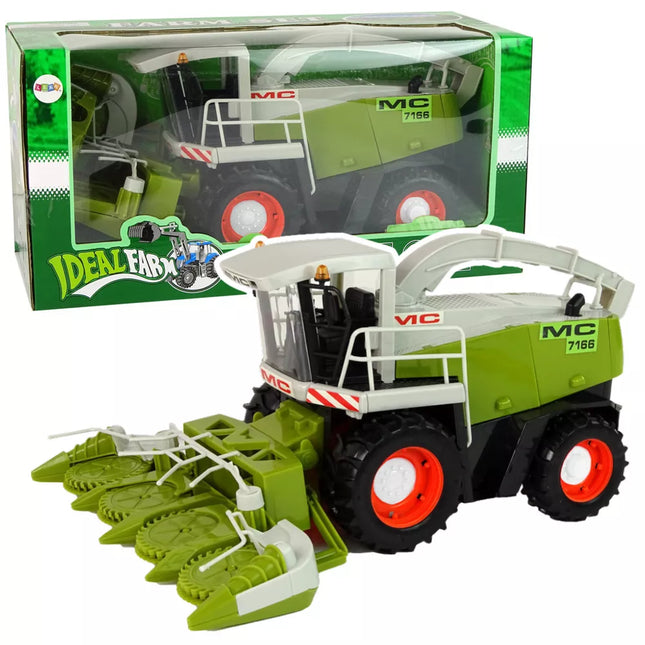 Žalias kombaino judančios dalys, didelė kukurūzų pjaunamoji MC 7166