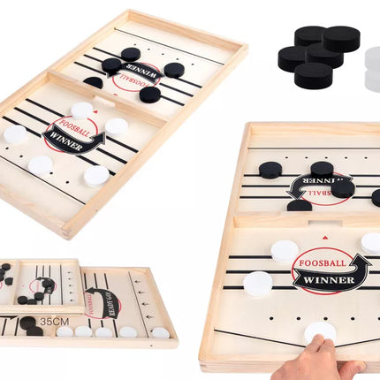 Ledo ritulio katapulta, medinis oro ritulio žaidimas, 36 cm