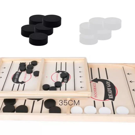 Ledo ritulio katapulta, medinis oro ritulio žaidimas, 36 cm