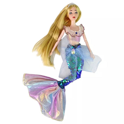 Lėlė kūdikis undinėlė Emily su žaliais aksesuarais