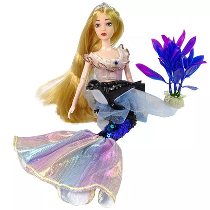 Lėlė kūdikis undinėlė Emily su žaliais aksesuarais