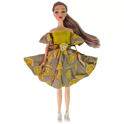 Emili lėlė su vėjo malūno kate vaikams