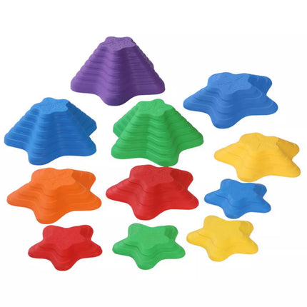 Akmenys jutimo takui, 4 dydžių, 6 spalvoti akmenys