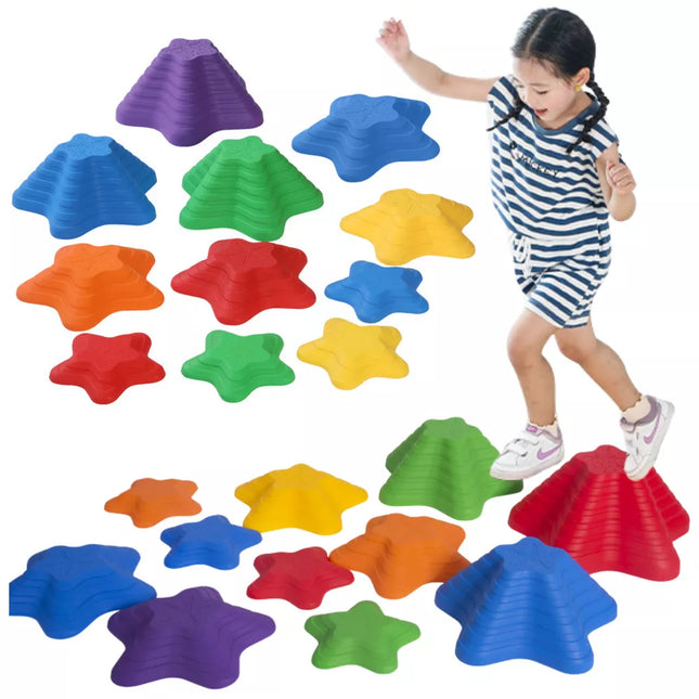 Akmenys jutimo takui, 4 dydžių, 6 spalvoti akmenys