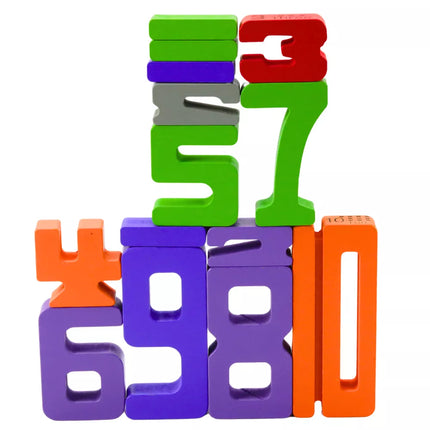 Mediniai Skaičiukai Matematikos Mokymosi Kubeliai Žaidimų Kaladėlės Švietimo