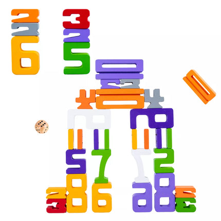 Mediniai Skaičiukai Matematikos Mokymosi Kubeliai Žaidimų Kaladėlės Švietimo