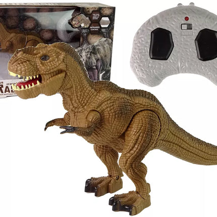 Nuotolinio valdymo dinzauras T-Rex rudas